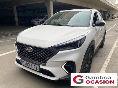 Usado Hyundai Tucson N Line 136 CV (100 kW) 2020 Blanco SUV