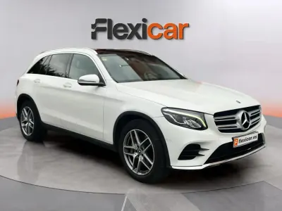 Usado Mercedes GLC220 170 CV (125 kW) 2018 Blanco SUV