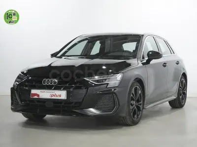Usado Audi A3 150 CV (110 kW) 2024 Negro Berlina