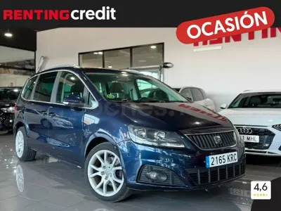 Usado Seat Alhambra Style 177 CV (130 kW) 2013 Azul Monovolumen