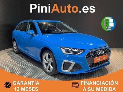 Usado Audi A4 S-Line 204 CV (150 kW) 2020 Azul Familiar