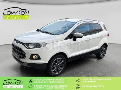 Usado Ford Ecosport Titanium 125 CV (91 kW) 2016 Blanco SUV