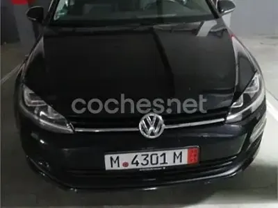 Usado VW Golf VII Advance 110 CV (80 kW) 2017 Negro Berlina