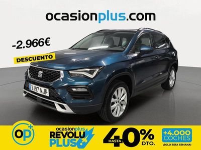 Usado Seat Ateca Style 150 CV (110 kW) 2023 Azul SUV