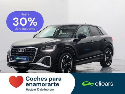 Usado Audi Q2 S-Line 116 CV (85 kW) 2022 Negro SUV