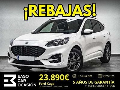 Blanco Usado 2021 Ford Kuga ST-Line X SUV | 23.890 € (Un poco caro)