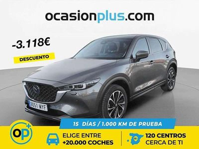 Usado Mazda CX-5 Exclusive-Line 165 CV (121 kW) 2025 Gris SUV