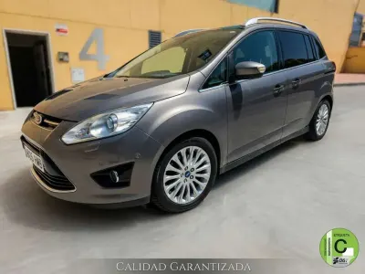Usado Ford Grand C-Max Titanium 125 CV (91 kW) 2014 Marrón Monovolumen