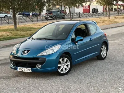 Usado Peugeot 207 Sport 120 CV (88 kW) 2008 Azul Berlina