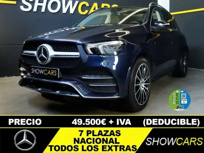 Usado Mercedes GLE300 272 CV (200 kW) 2022 Azul SUV