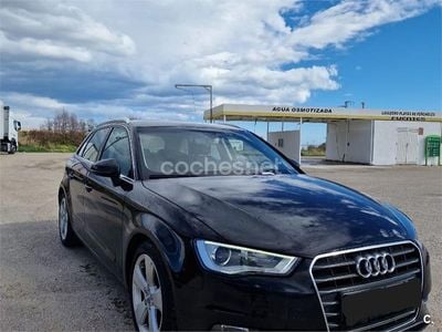Usado Audi A3 150 CV (110 kW) 2016 Negro Berlina