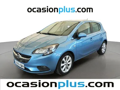 Usado Opel Corsa Selective 90 CV (66 kW) 2018 Azul Utilitario
