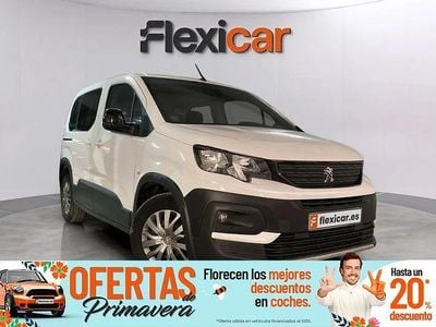 Usado Peugeot Rifter Active 100 CV (73 kW) 2022 Blanco Monovolumen