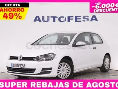Usado VW Golf VII Edition 110 CV (80 kW) 2016 Blanco Berlina