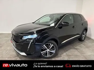Usado Peugeot 3008 Allure 131 CV (96 kW) 2021 Negro SUV