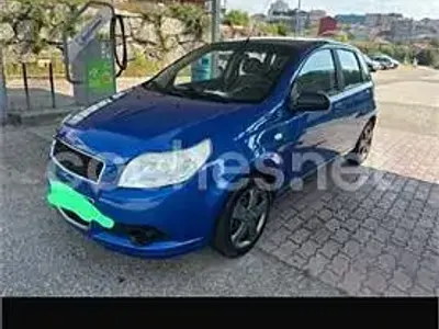 Usado Chevrolet Aveo LS 84 CV (61 kW) 2010 Azul Berlina