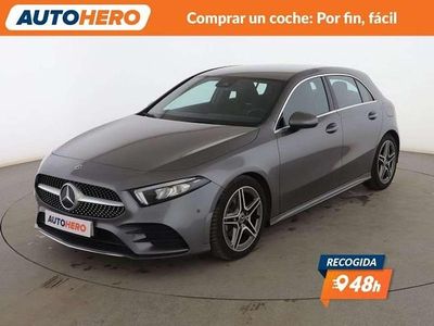 Usado Mercedes A180 109 CV (80 kW) 2019 Gris Utilitario