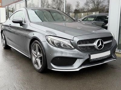 Usado Mercedes C220 170 CV (125 kW) 2018 Gris Coupe