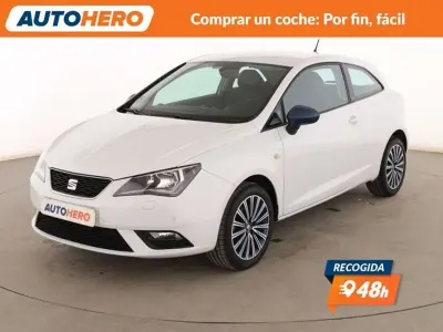 Usado Seat Ibiza CONNECT 95 CV (69 kW) 2016 Blanco Berlina