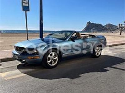 Azul Usado 2015 Ford Mustang Convertible Descapotable | 15.900 €