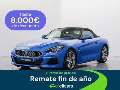 Azul Usado 2022 BMW Z4 Descapotable | 37.990 € (Precio justo)