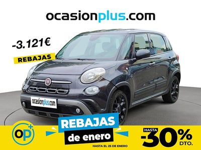 Gris Usado 2021 Fiat 500L Cross Monovolumen | 10.990 € (Precio justo)