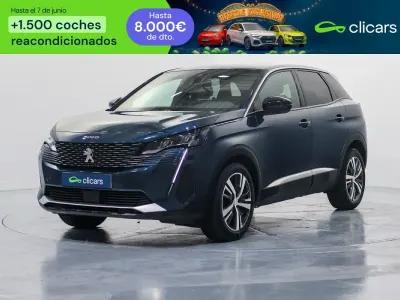 Usado Peugeot 3008 Allure 130 CV (95 kW) 2023 Azul SUV