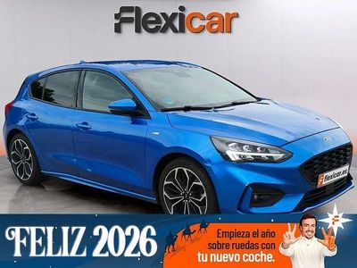 Usado Ford Focus ST-Line 125 CV (91 kW) 2019 Azul Berlina