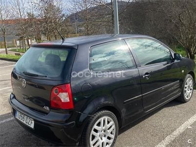 Usado VW Polo GT 100 CV (73 kW) 2004 Negro Utilitario