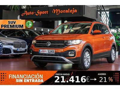 Usado VW T-Cross Advance 95 CV (69 kW) 2020 Naranja SUV