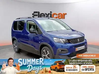 Usado Peugeot Rifter GT 102 CV (75 kW) 2023 Azul Monovolumen
