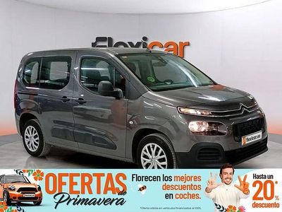 Usado Citroën Berlingo Feel 110 CV (80 kW) 2019 Gris Monovolumen