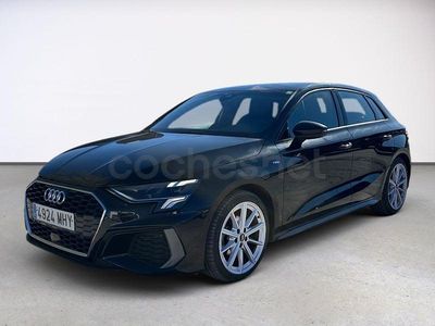 Usado Audi A3 S-Line 150 CV (110 kW) 2023 Negro Berlina