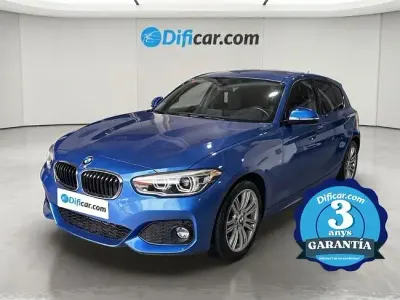 Usado BMW 118 Shadowline 150 CV (110 kW) 2017 Azul Berlina