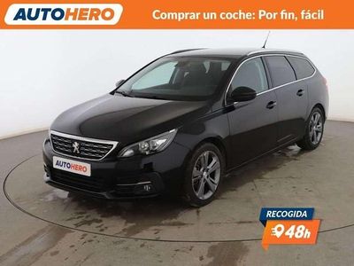 Negro Usado 2018 Peugeot 308 Allure Utilitario | 11.999 € (Un poco caro)