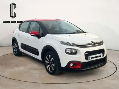 Usado Citroën C3 Feel 82 CV (60 kW) 2017 Blanco Utilitario