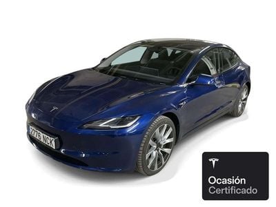 Azul Usado 2025 Tesla Model 3 Long Range AWD Berlina | 44.600 € (Caro)