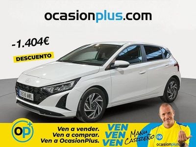 Usado Hyundai i20 100 CV (73 kW) 2024 Blanco Utilitario