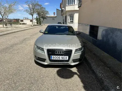 Usado Audi A5 240 CV (176 kW) 2009 Gris / plata Coupe