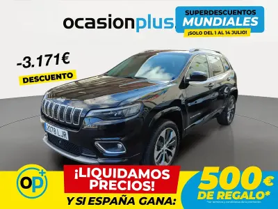 Usado Jeep Cherokee Overland 195 CV (143 kW) 2020 Negro SUV