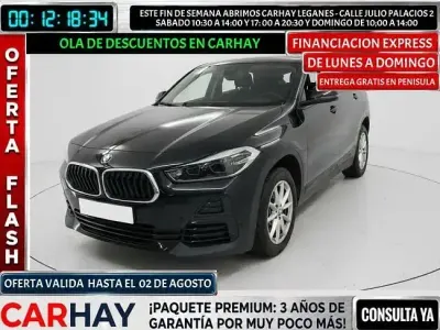 Usado BMW X2 116 CV (85 kW) 2022 Negro SUV