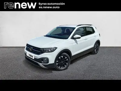 Usado VW T-Cross Advance 110 CV (80 kW) 2021 Blanco SUV