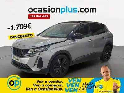 Usado Peugeot 3008 GT 130 CV (95 kW) 2023 Gris SUV
