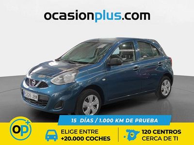 Azul Usado 2014 Nissan Micra Visia Utilitario | 7150 € (Precio justo)