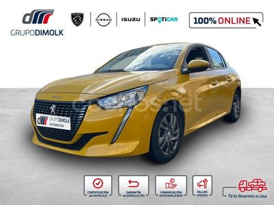 Usado Peugeot 208 Active 75 CV (55 kW) 2020 Amarillo Utilitario