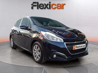 Usado Peugeot 208 Active 99 CV (72 kW) 2019 Azul Utilitario