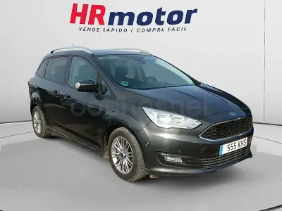 Usado Ford Grand C-Max Trend 125 CV (91 kW) 2018 Negro Monovolumen