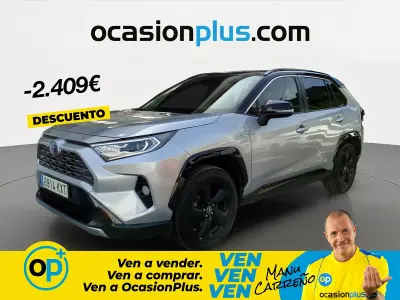 Usado Toyota RAV4 218 CV (160 kW) 2019 Gris SUV