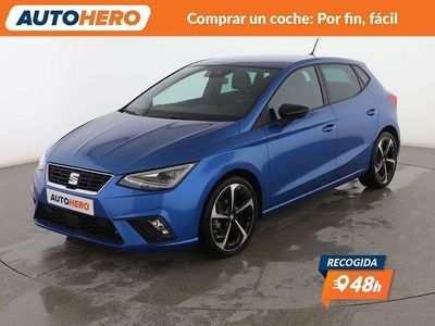 Usado Seat Ibiza FR 150 CV (110 kW) 2022 Azul Berlina