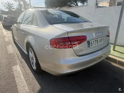 Usado Audi A4 S-Line 150 CV (110 kW) 2014 Gris / plata Berlina